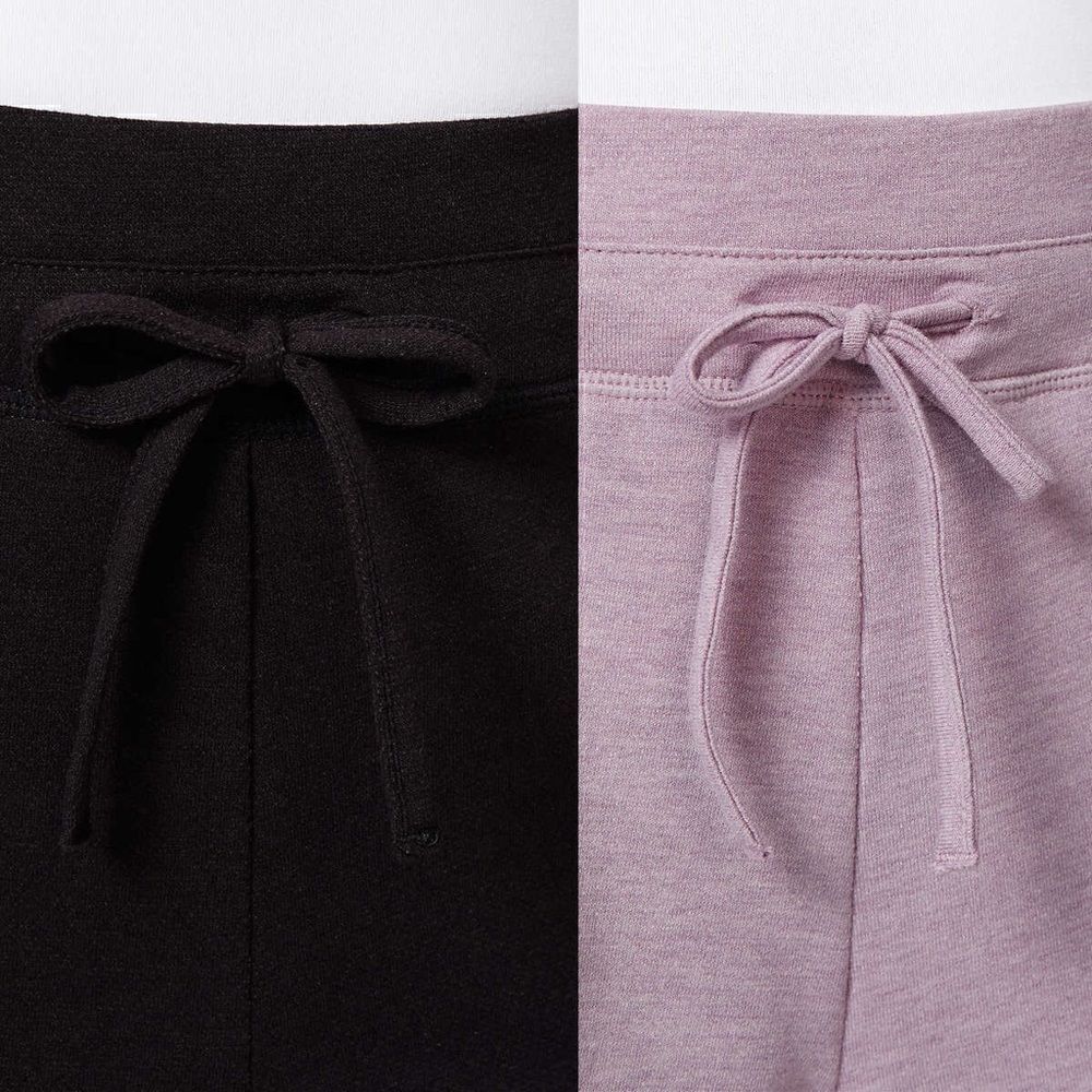 32 Degrees Cool Ladies Soft Stretch Shorts with Drawstring & Pockets, 2 pack - Picture 3 of 8